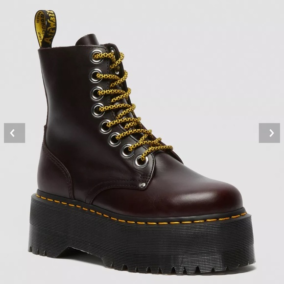 Dr. Martens Shoes - Jadon Max Women’s Leather Platform Boots